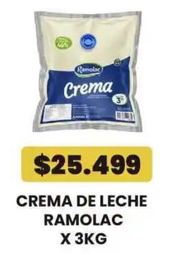 Autoservicio Capo Ramolac crema de leche oferta