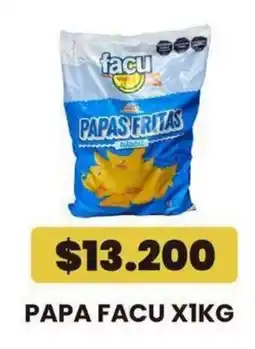 Autoservicio Capo Facu papas fritas oferta
