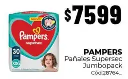 Diarco Pampers pañales supersec jumbopack oferta