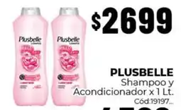 Diarco Plusbelle shampoo y acondicionador oferta