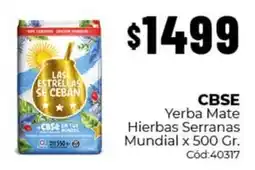 Diarco Cbse yerba mate hierbas serranas mundial oferta
