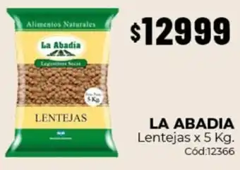 Diarco La abadia lentejas oferta