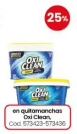 Coto Oxi clean en quitamanchas oferta