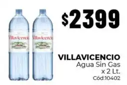 Diarco Villavicencio agua sin gas oferta