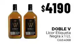 Diarco Doble v licor etiqueta negra oferta