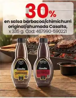 Coto Casalta salsa barbacoa/chimichurri original/ahumada oferta