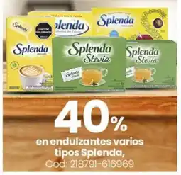Coto Splenda endulzantes varios tipos oferta