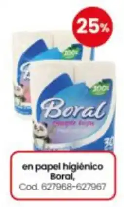 Coto Boral papel higiénico oferta