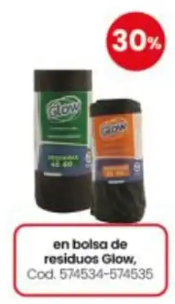 Coto Glow en bolsa de residuos oferta
