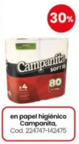 Coto Campanita papel higiénico oferta