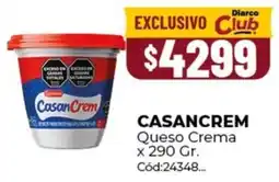 Diarco Casancrem queso crema oferta
