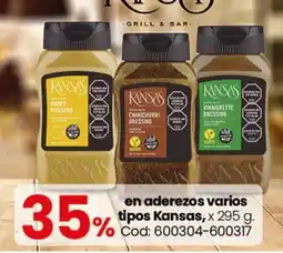 Coto Kansas aderezos varios tipos oferta