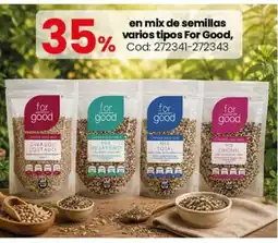 Coto For good mix de semillas varios tipos oferta