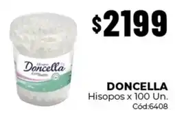 Diarco Doncella hisopos oferta