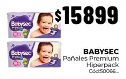 Diarco Babysec pañales premium hiperpack oferta