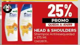 Diarco Head & shoulders shampoo antiresequeedad oferta