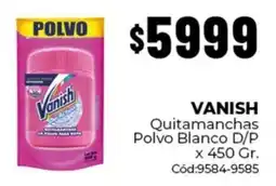 Diarco Vanish quitamanchas polvo blanco d/p oferta
