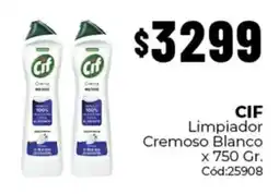 Diarco Cif limpiador cremoso blanco oferta