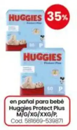 Coto Huggies pañal para bebé oferta