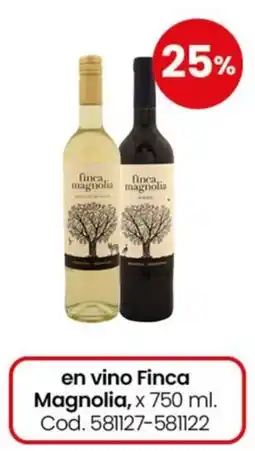 Coto Finca magnolia en vino oferta