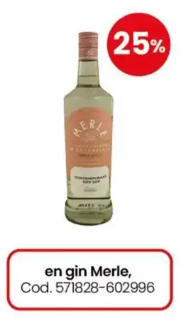 Coto Merle contemporary dry gin oferta