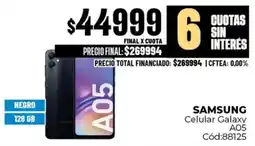 Diarco Samsung celular galaxy a05 oferta