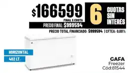 Diarco Gafa freezer oferta