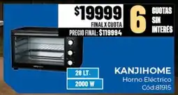 Diarco Kanjihome horno eléctrico oferta