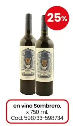 Coto Sombrero vino oferta