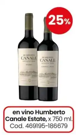 Coto Humerto canale cabernet franc oferta