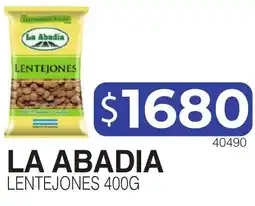 Masivos La abadia lentejones oferta