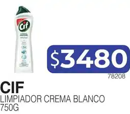 Masivos Cif limpiador crema blanco oferta