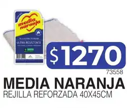 Masivos Media naranja rejilla reforzada oferta