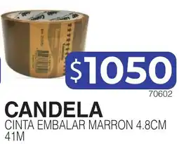 Masivos Candela cinta embalar marron oferta