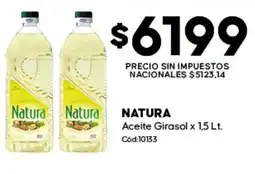 Diarco Natura aceite girasol oferta