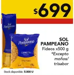 Nini Mayorista Sol Pampeano fideos oferta