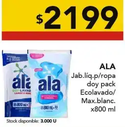 Nini Mayorista Ala jab.líq.p/ropa doy pack oferta