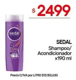 Nini Mayorista Sedal shampoo acondicionador oferta