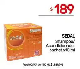 Nini Mayorista Sedal shampoo/acondicionador oferta