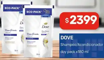 Nini Mayorista Dove shampoo/acondicionador oferta