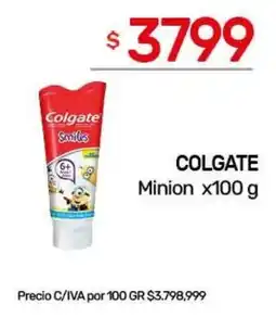 Nini Mayorista Colgate Smiles Minion oferta
