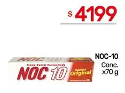 Nini Mayorista Noc crema dental concentrada oferta
