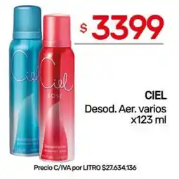 Nini Mayorista Ciel desod. aer. varios oferta