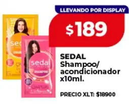 Supermayorista Vital Sedal shampoo/acondicionador oferta