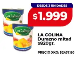 Supermayorista Vital La colina durazno mitad oferta