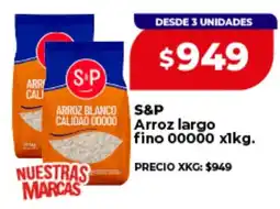 Supermayorista Vital S&P arroz largo fino 00000 oferta