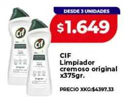 Supermayorista Vital Cif limpiador cremoso original oferta