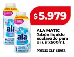 Supermayorista Vital Ala matic jabón líquido ecolavado para diluir oferta