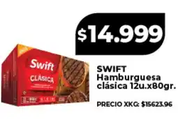 Supermayorista Vital Swift hamburguesa clásica oferta