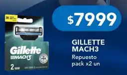 Nini Mayorista Gillette mach3 oferta
